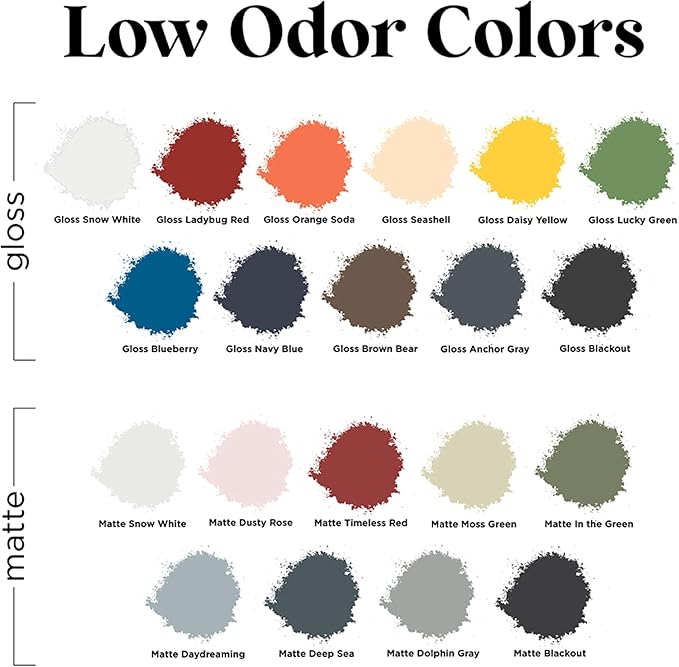 Rust-Oleum Low Odor Premium Spray Paint, 11 oz, Gloss Brown Bear, 6 Pack