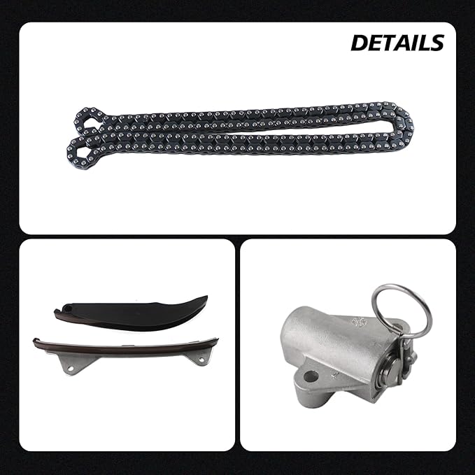 243212E010 24321-2E010 Timing Chain Kit Fits for Forte Cerato Tucson Forte5 NU 2.0 G4NA 243212E010 Repalce OE 24410-2E000 244102E000 Engine Timing Kit