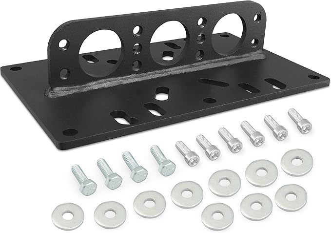 LS Engine Lift Plate for Chevy Ford SBC BBC LSX Engine Motor Carb Hoist Lifting Stand Universal Engine Lift Plate Black