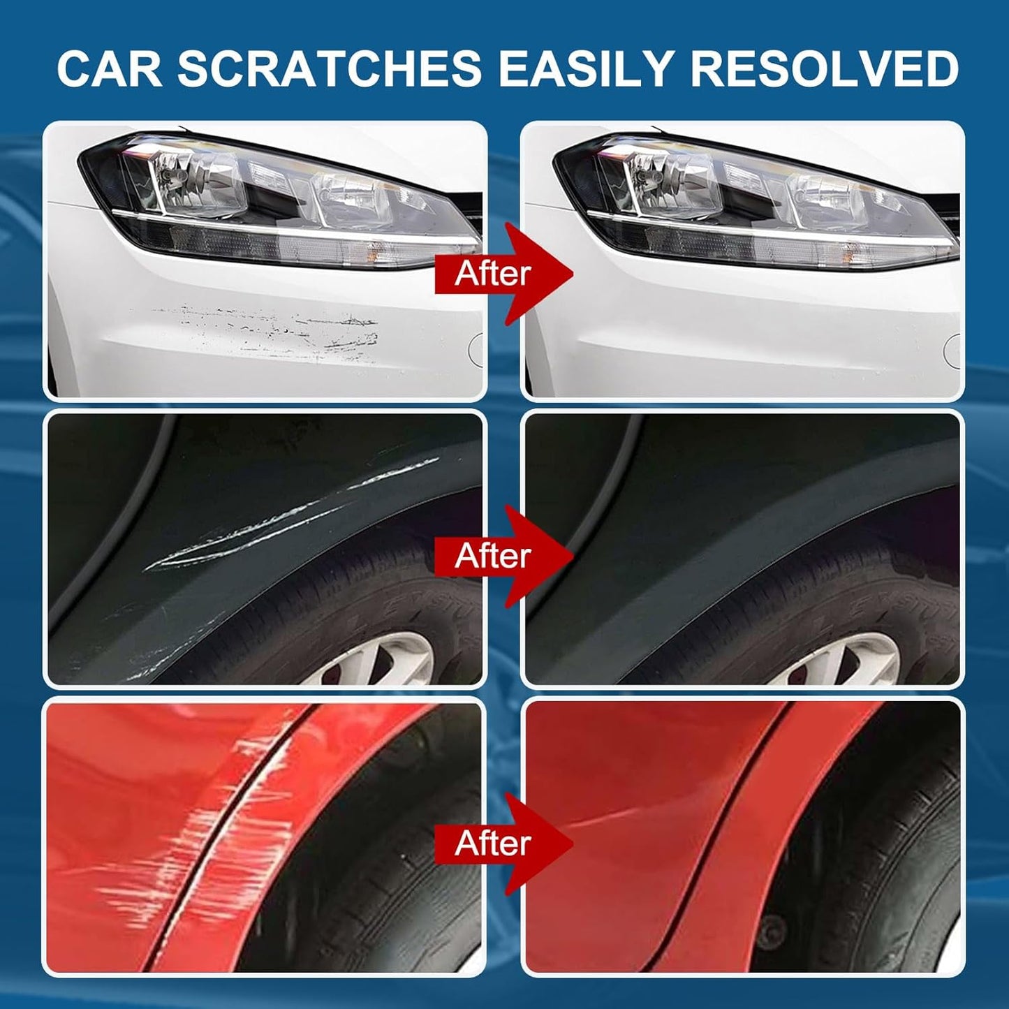 Dark/Nautical Blue Metallic(8S6) Touch Up Paint for Toyota-Exact Match 2 in 1 touchup Paint Pen for Chips and Nicks Repair Car Paint Scratch Repair Kit