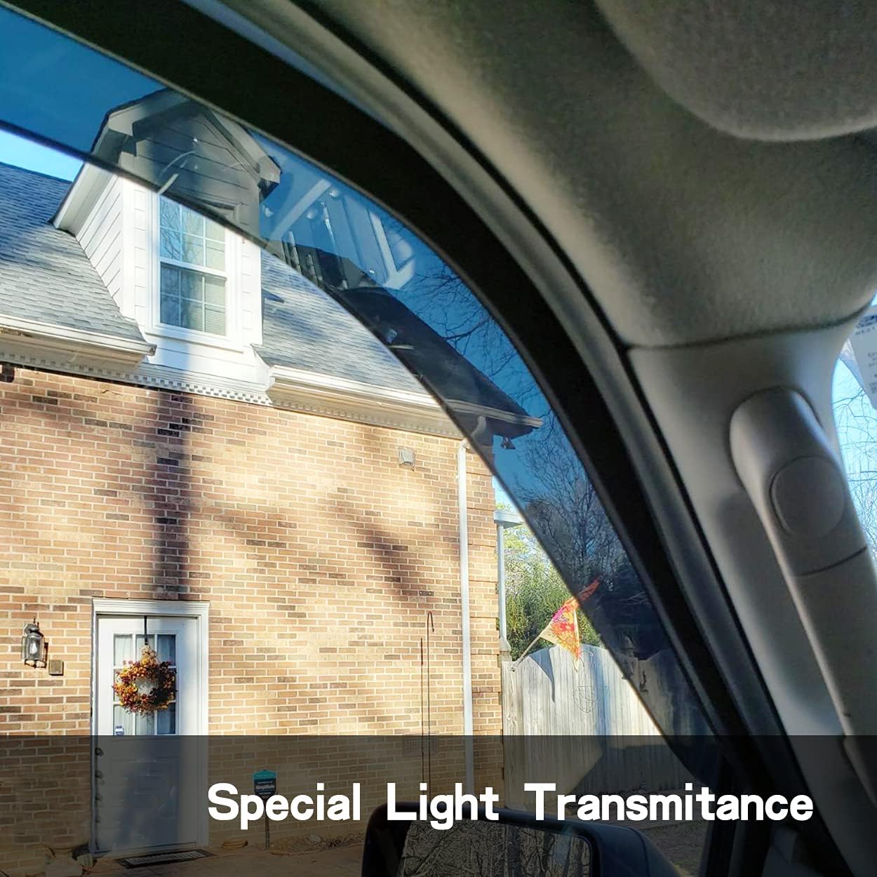 94719 Original Side Window Wind Deflector,4pc Outside Mount Style Nice Sun Rain Guards Set,Window Visor fit for 2000-2004 Nissan Xterra