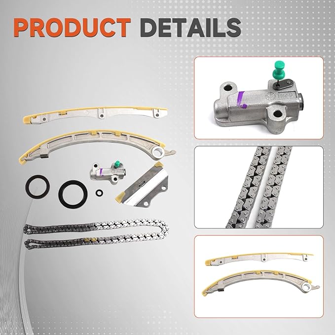 14530-RZA-A01 Timing Chain Set for Honda 2008-2012 Accord for Acura 2009-2014 TSX/ILX 2.4L K24 Replace# 14510-R40-A01