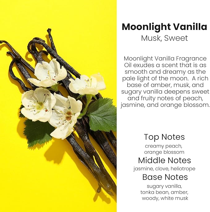 C Classy Car Air Freshener Hanging 2 Pack, Moonlight Vanilla Essential Oil Diffuser for Cars, Long-Lasting Fragrance,Cute Car Accessories, C ar Air Fresheners for Women & Men Gift, Made in USA