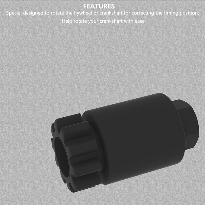 Flywheel Turning Tool for Volvo and Mack D11 D13 D16 MP7 MP8 MP10 Engines - Alternative to 88800014 88840317，Crank Barring Tool for All 2008-2018 Truck Models