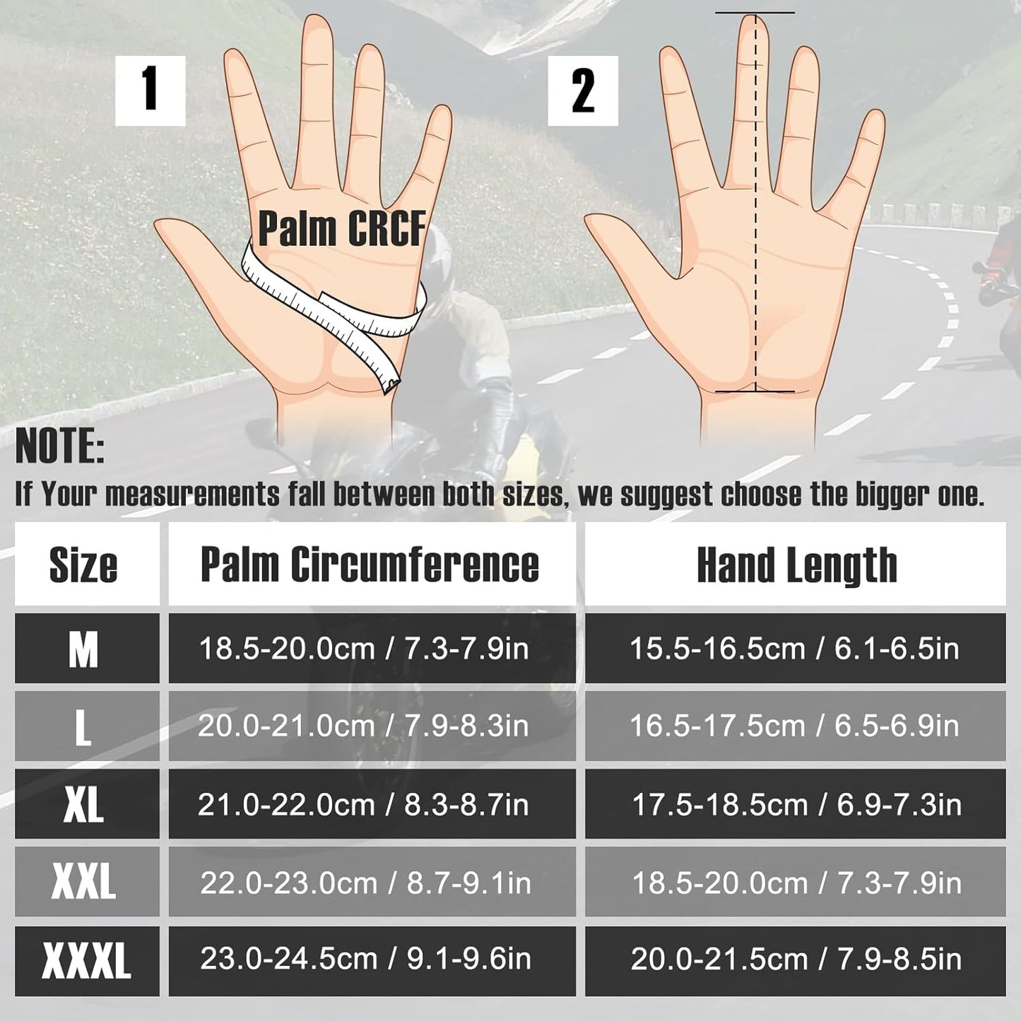 COFIT Motorcycle Gloves Breathable, Touchscreen Motorbike Gloves Anti-Slip with Good Grip Hard Knuckles Protection for Men Women Motocross, BMX ATV MTB Cycling, Road Racing - Orange XXL