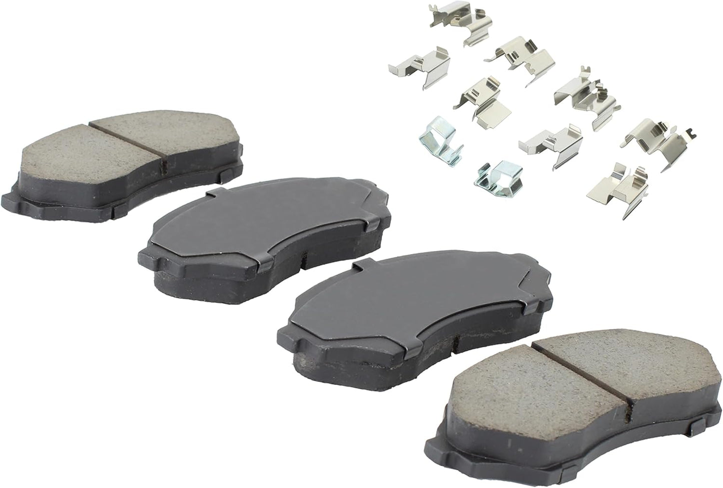 Premium Ceramic Front Brake Pads (1001-0798C) Compatible with Mazda Protege 1999-2002
