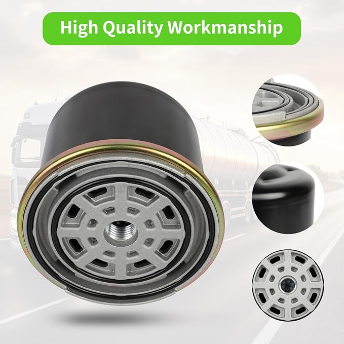 SCITOO Air Dryer Direct Replacement for Volvo for Freightliner for Kenworth for Peterbilt for International for Western Star Trucks for Bus/RV/Other 109493/109470