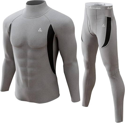 CL convallaria Thermal Underwear Long Johns Set Mens Winter Gift Hunting Gear Sport Base Layer Bottom Top
