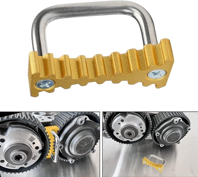 DPTOOL Camshaft Sprockets Holding Locking Tool Compatible with VAG EA211 1.0L 1.2L 1.4L 1.5L 1.6L FSI TSI TFSI Petrol Engine Compatible with Audi A3 /Golf VII/Jetta/Skoda Octavia/Seat Leon Timing