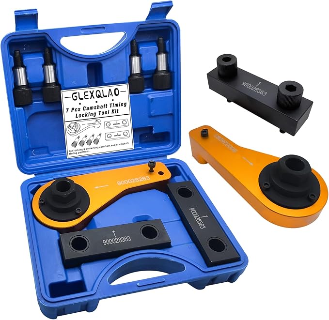 Engine Timing Tool Kit Compatible with Maserati Levante Geberit President 3.0T M156 Engines, Camshaft Timing Locking Tool Set Replaces OEM 900028263 900028363