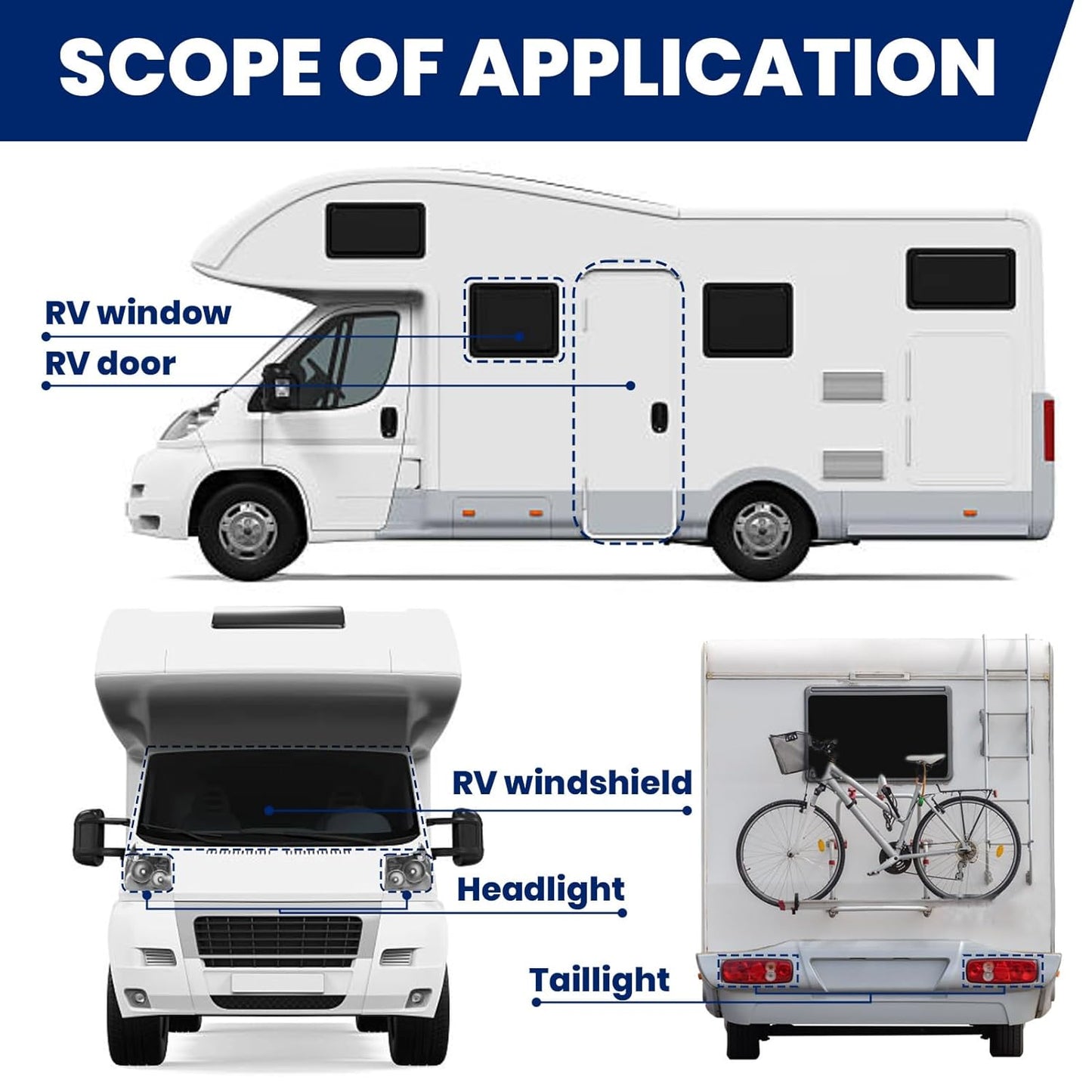 ADHES Premium Butyl Sealant Tape 1" x 30 'x 1/8" Gray Butyl Rubber Sealant Tape for RVs, Vehicles, Marine and Home Repair – Ideal for Headlights, Windows, Doors, and Windshields