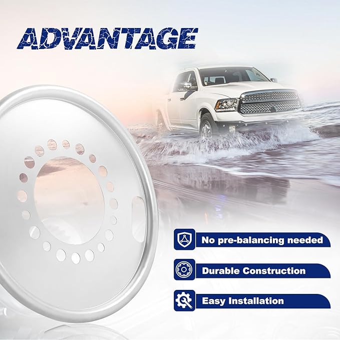 600-640 2Pcs of Steer Auto Wheel Balancer Fit for Heavy Duty Trucks/Bus/Motorhome 22.5" Wheel