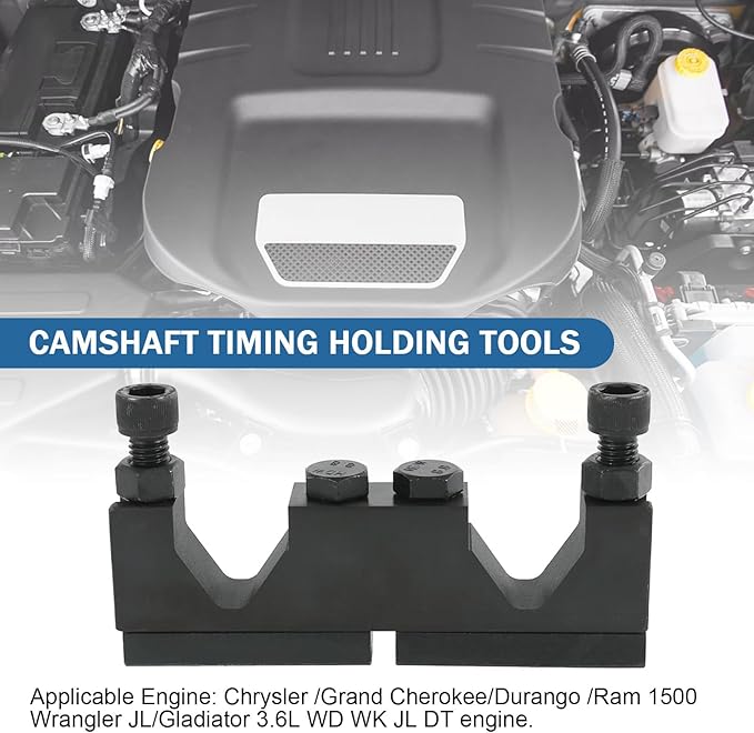 Camshaft Holding Tool Cam Locking Timing Tool Compatible with Chrysler/Grand Cherokee/Durango/Ram 1500 / Wrangler JL/Gladiator 3.6L PHEV WD WK JL DT Engines