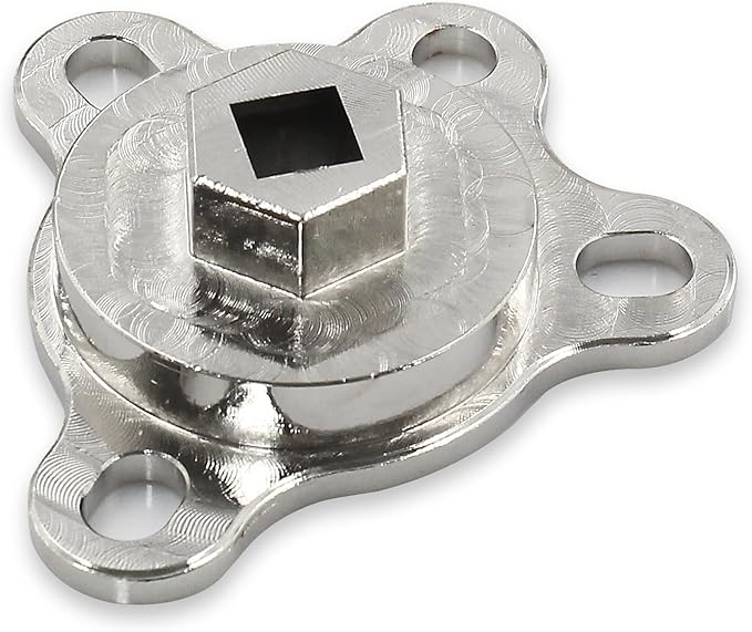 Crankshaft Turning Tool Engine Rotation Adapter Tool Compatible with Chevy Ford V8 Engines