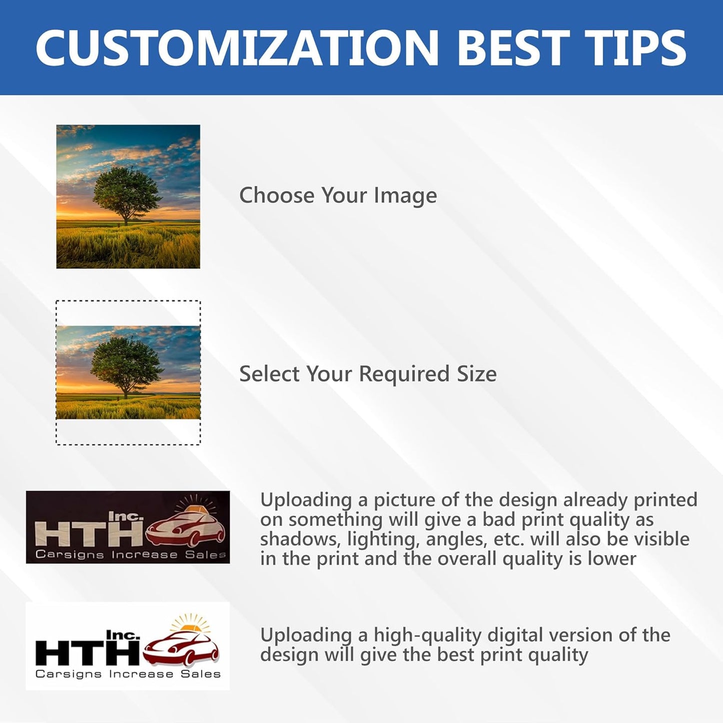 Custom Car Magnet Signs for Businesses (Custom Size) - Personalized Car Magnets for Advertising and Vehicle Promotion - Advertising Magnets for Cars Door - Professionally Printed