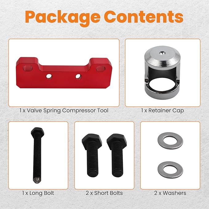 maXpeedingrods Valve Spring Compressor Remove Tool for Honda for Acura B-Series VTEC Head B16A B18C H-Series H22A DOHC Engines