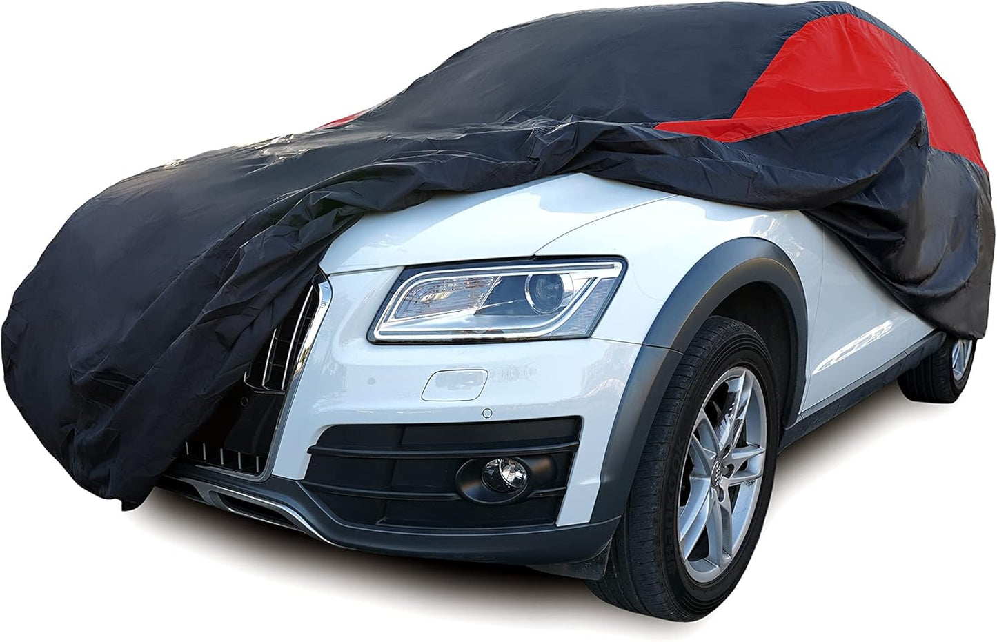 MORNYRAY Car Cover Waterproof All Weather Windproof Snowproof UV Protection Outdoor Indoor Full car Cover, Universal Fit for SUV (Fit SUV Length 181-190 inch)