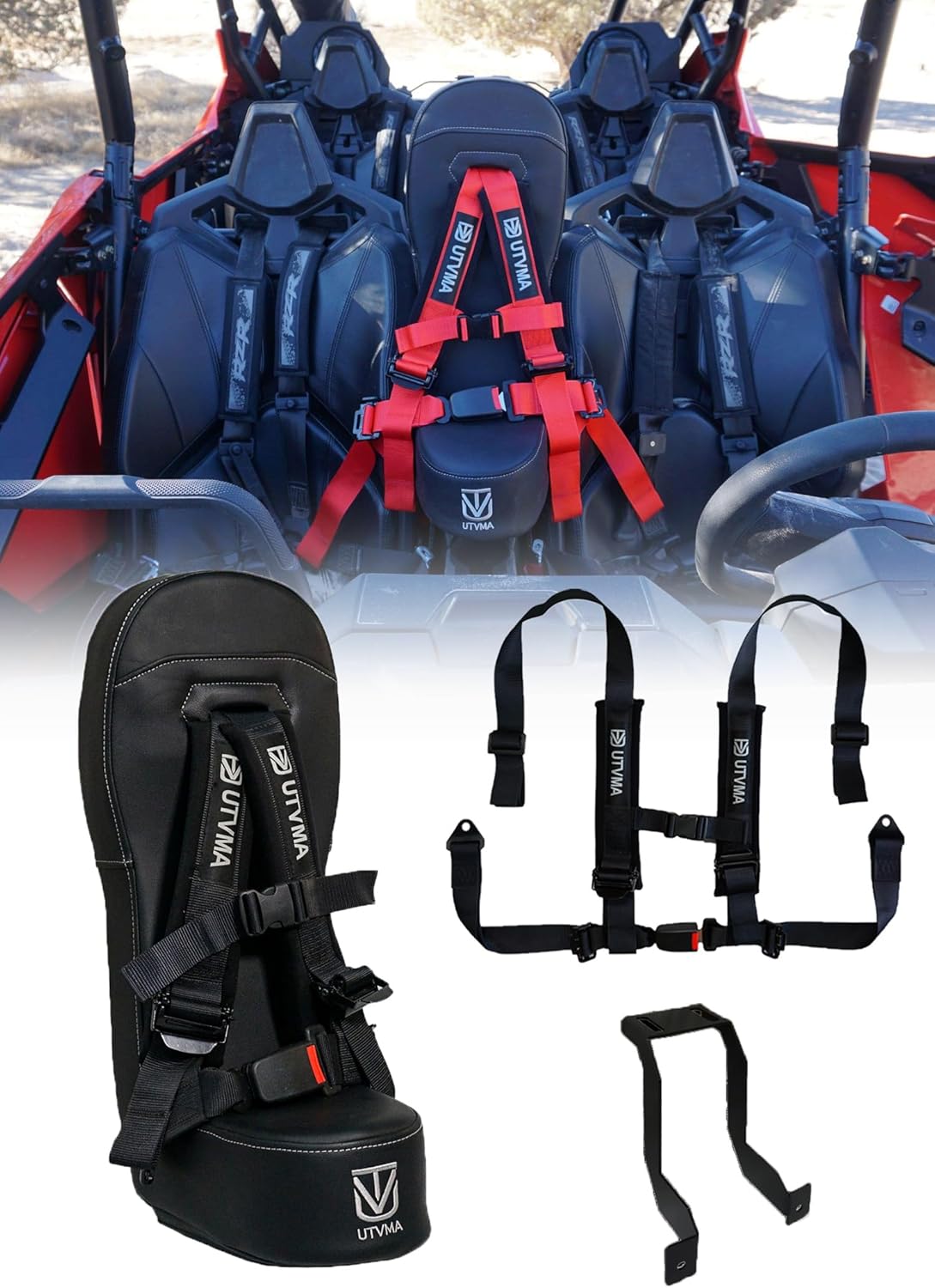 RZR PRO 4 BUMP SEAT| FRONT