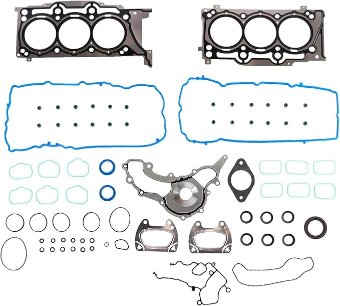 DNJ EK1169M Master Engine Rebuild Kit for 2011-2022 Chrysler, Dodge, Jeep, Ram, Volkswagen 1500, 1500 Classic, 200 3.6L V6 24V DOHC 3604cc