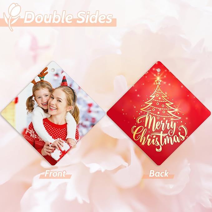 Custom Car Air Freshener with Picture Text - Personalized Car Air Freshener with Multiple Fragrances for Valentine's Day Birthday Gift Hanging Ornaments