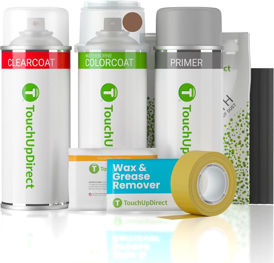 TouchUpDirect 4Y6 Bronze Age Compatible with Toyota Exact Match Touch Up Paint Aerosol - Platinum Kit