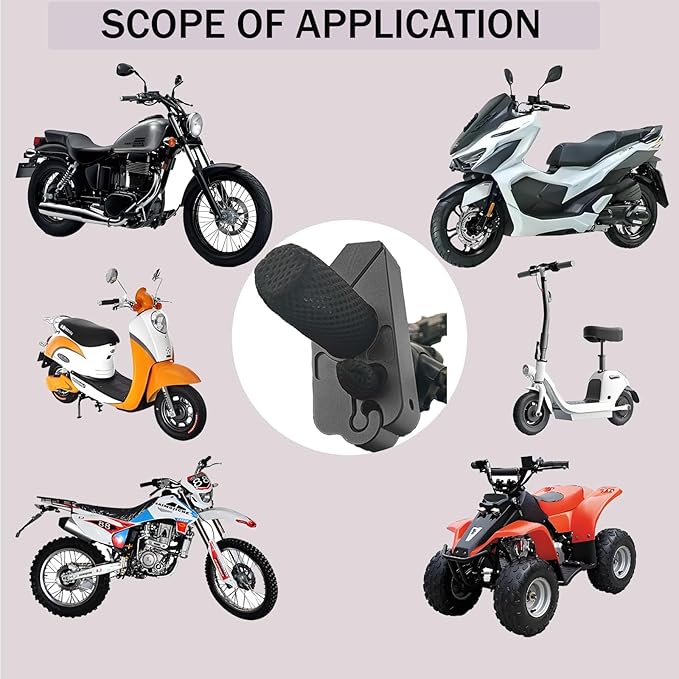 Motorcycle Throttle Lock - Heavy Duty Motorcycle Locks Anti Theft, Motorcycle Accessories for Moped Dirt Bike Scooter and ATV