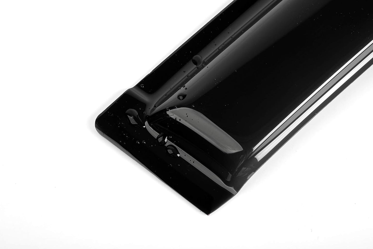 Side Window Wind Deflector, 4pcs Out-Channel Tape-On Nice Rain Guards Set, Window Visor fit for 2002-2010 Ford Explorer & Mercury Mountaineer, 2003-2005 Lincoln Aviator 94819