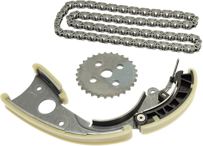 Engine Timing Chain Kit HJ-01016 HJ-01016-A Compatible with VW Audi A6 C7 A7 A8 Q5 Q7 S5 Touareg 3.0T V6 2012 2013 2014 2015 2016 After-Market Parts