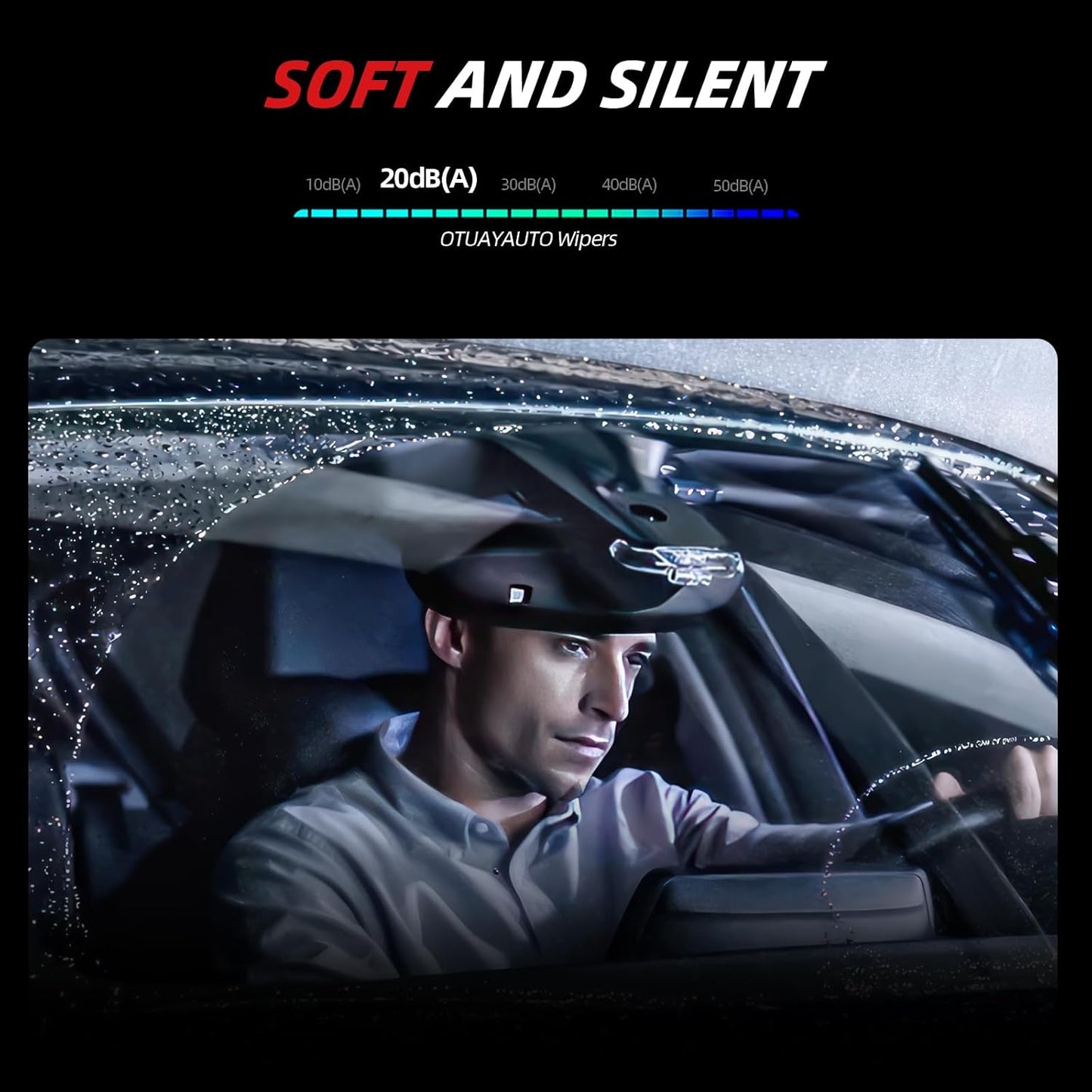 OTUAYAUTO Premium Windshield Wiper Blades - Replacement for Volkswagen VW Atlas 2018-2024-Precision Fit, All-Weather Performance, Front and Rear Wiper Blades, Top Lock - 26"+22"+11" (Pack of 3)