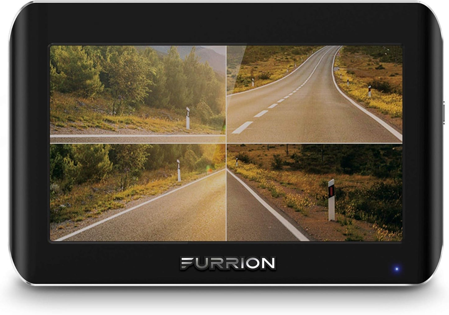 Furrion Vision S 3-Camera Wireless RV Backup System with 5-Inch Monitor, 1 Rear Sharkfin, 2 Side Running Light Cameras, Infrared Night Vision, Wide-Angle View, Hi-Res, IP65 Waterproof - FOS05TAEN