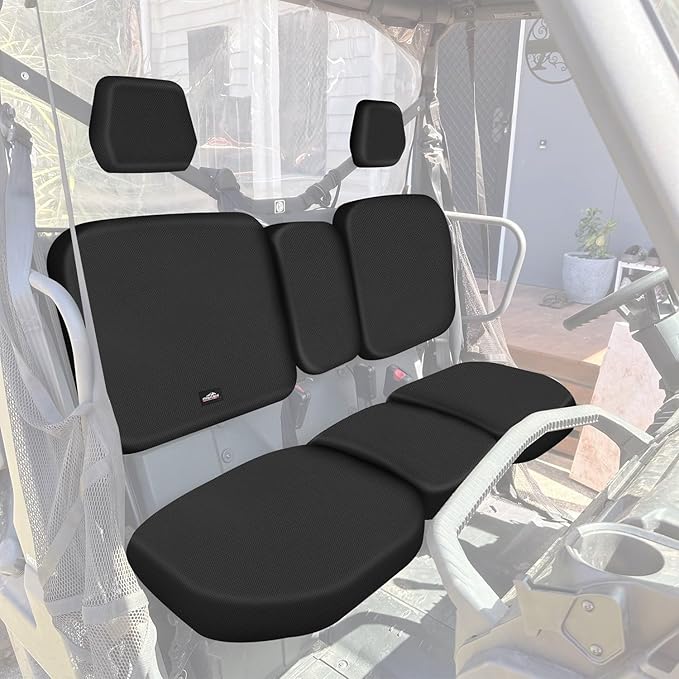 Frokom UTV Seat Covers Fit for Can Am Defender HD7 HD9 DPS All Years, 1680D Durable Fabric-Black