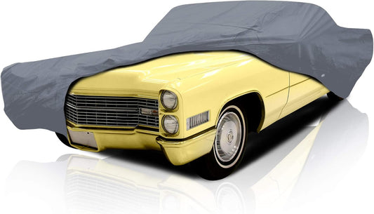 DaShield Ultimum Series Car Cover for Cadillac Eldorado 1957-1966 Coupe 2-Door All Weather Protection Semi Custom Fit Dust, Sun, Snow, Rain Protection Indoor Outdoor