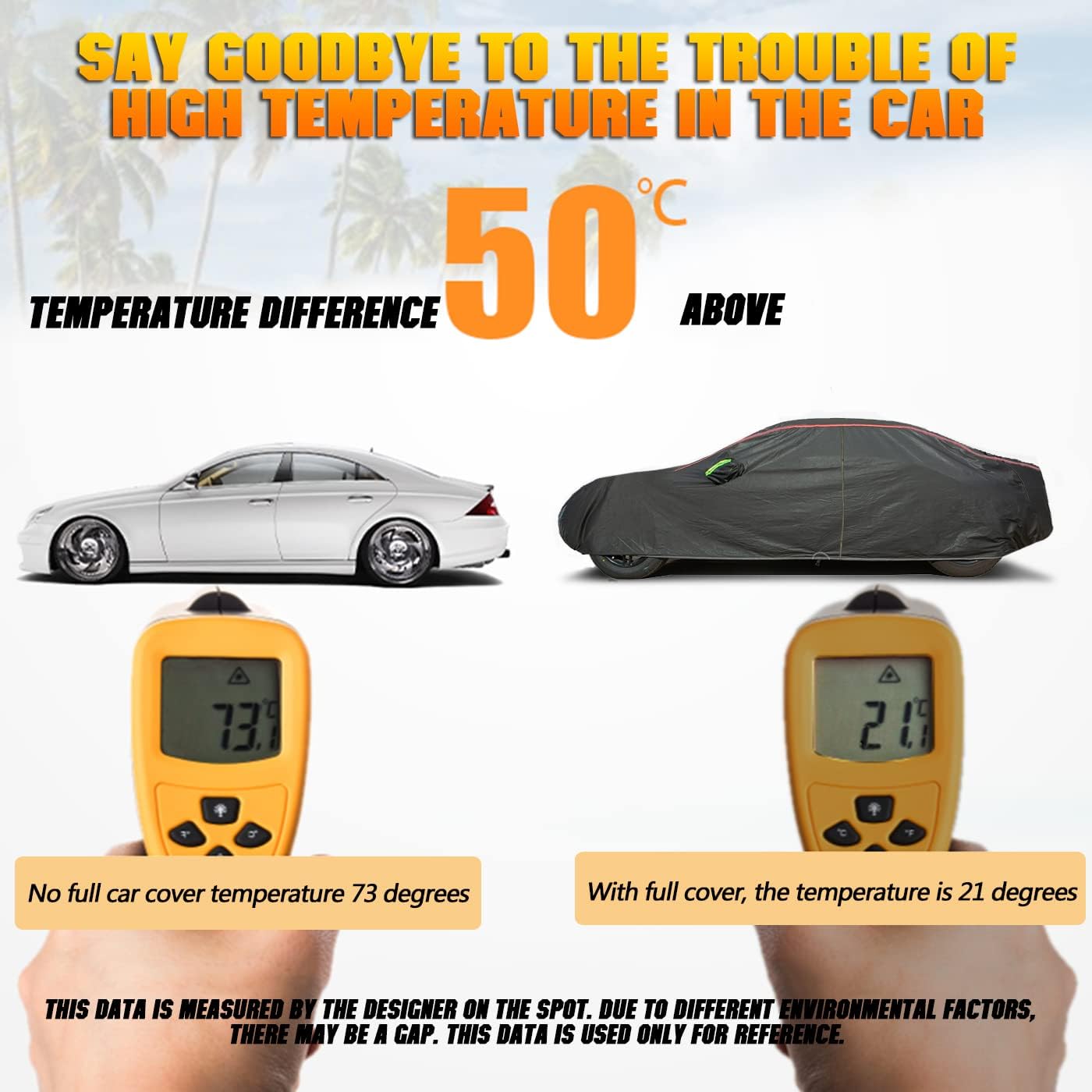 Breathable New Material, Waterproof Car Cover, Locks and Zipper Doors, Sunscreen Waterproof UV Prevention Snowproof Wind and Windproof,Suitable for Indoor Outdoor,for Pickup 230"-260",B9