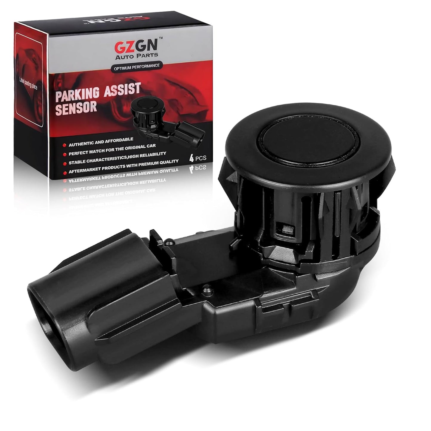 Parking Assist Sensor Compatible with Toyota RAV4 2014-2018,Tacoma 2015-2022,Tunder 2014-2021,Replace#89341-0C010 89341-0C020 PPS65 1PCS Parking Sensors