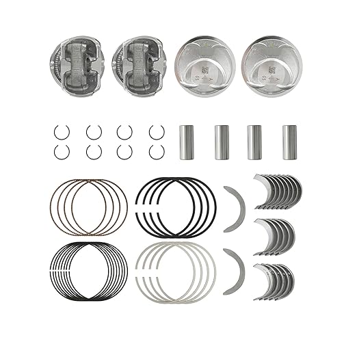 G4KJ 2.4 Engine Rebuild Overhaul Kit Head Gasket Set Piston & Ring Fit for Hyundai Kia Tucson Sportage Sonata Optima Sorento 2.4L 2011-2018