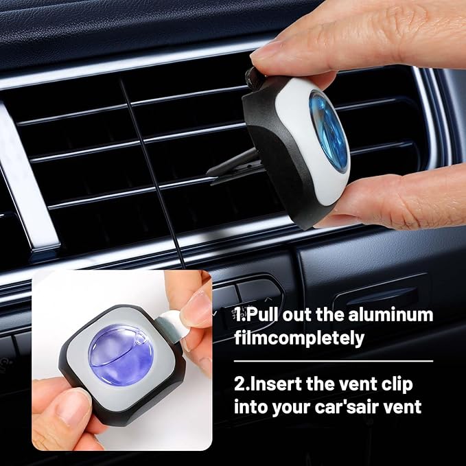 STRN Car Air Freshener, 6 Linen, 6 Lavender Scents, Car Air Freshener Vent Clips 12 Variety Packs, Long Lasting Air Fresheners Car Accessories Fragrance, Up to 360 Days