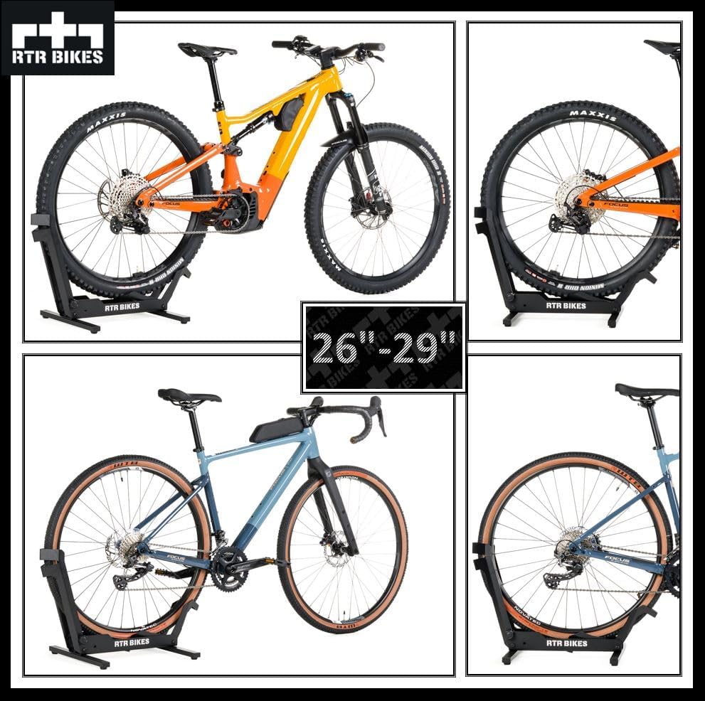 Brutus Professional standing Bike Stand - Ideal for your garage, home or bike shop