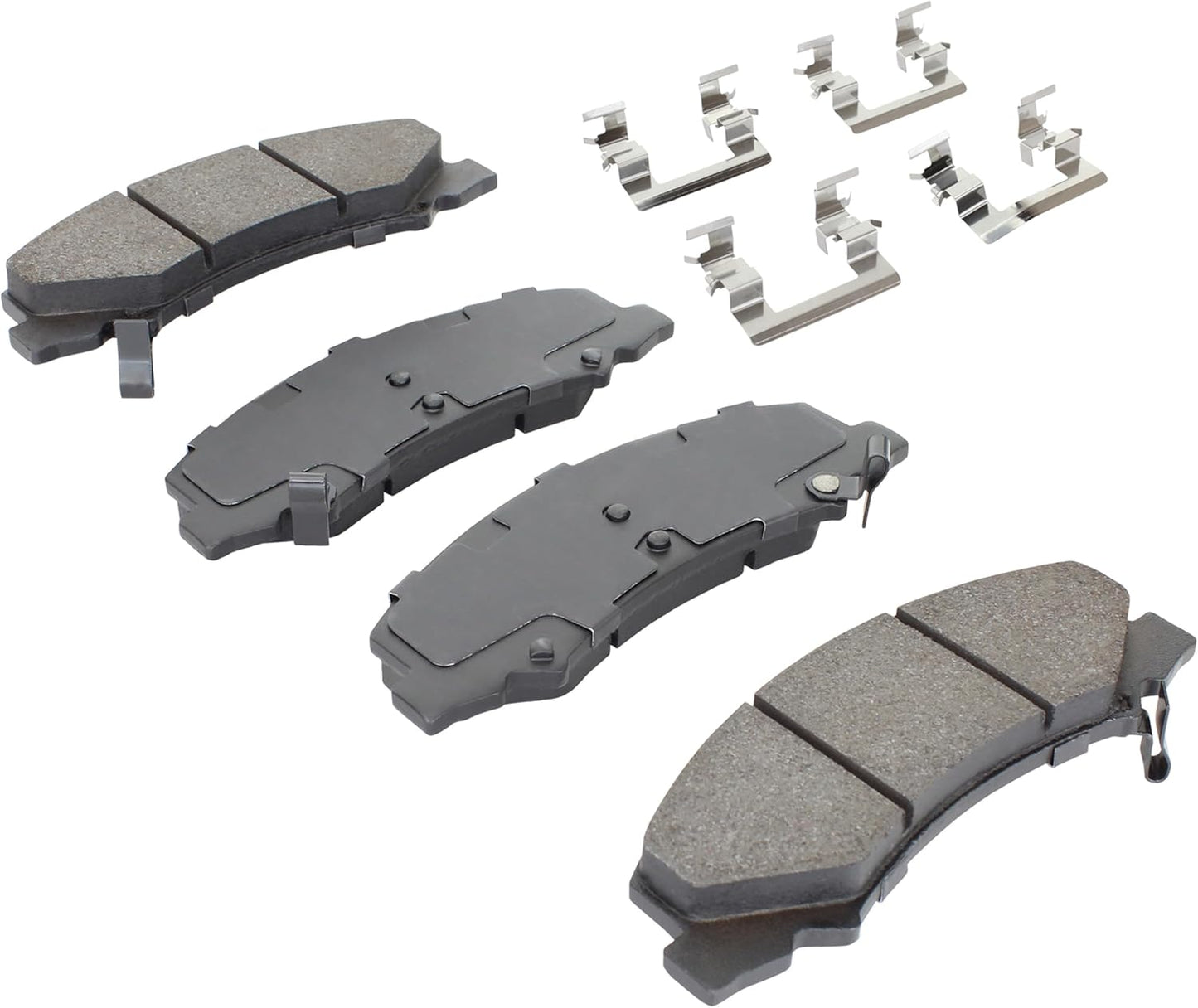 Premium Ceramic Front Brake Pads (1001-1159C) Compatible with 2006-2016 Buick/Cadillac/Chevrolet (Allure/DTS/Impala/Impala Limited/LaCrosse/Lucerne/Monte Carlo)