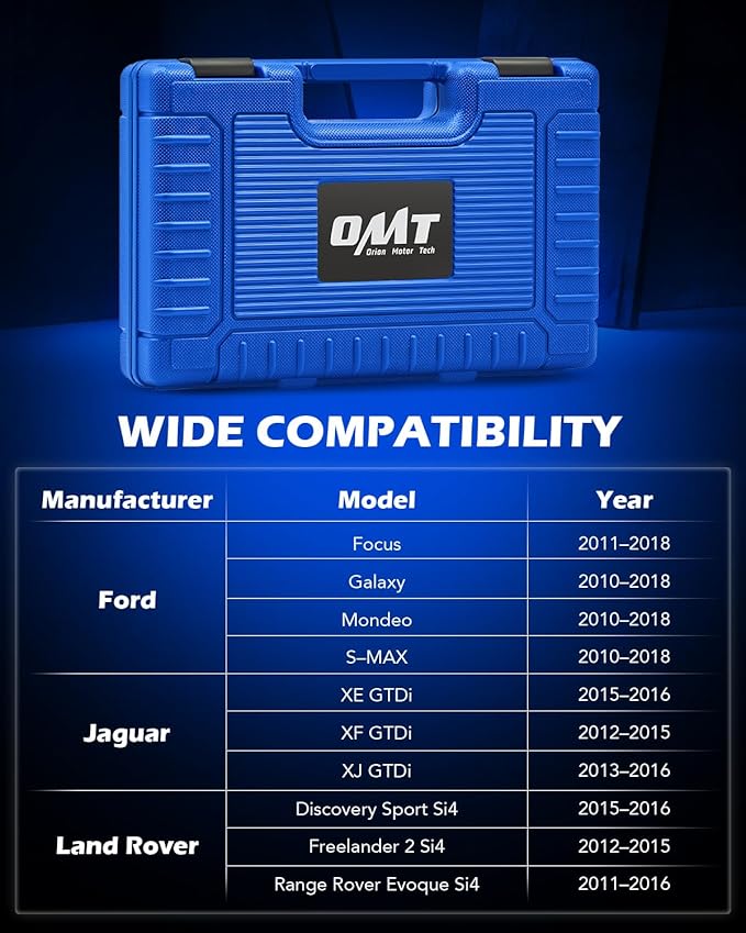 Orion Motor Tech Engine Camshaft Timing Locking Tool Set, Compatible with Jaguar Land Rover Evoque Ford Focus 2.0 EcoBoost, 303-748 Engine Timing Tool Cam Timing Locking Tool Kit