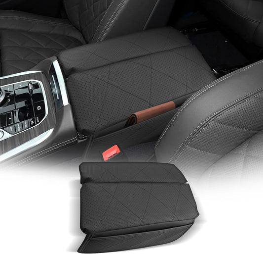 CDEFG for BMW X5/X6/X7 2020-2025 Center Console Cover Armrest Box Cover for X5, X6, X7 2020 2021 2022 2023 2024 2025 Accessories Console Arm Rest Protector