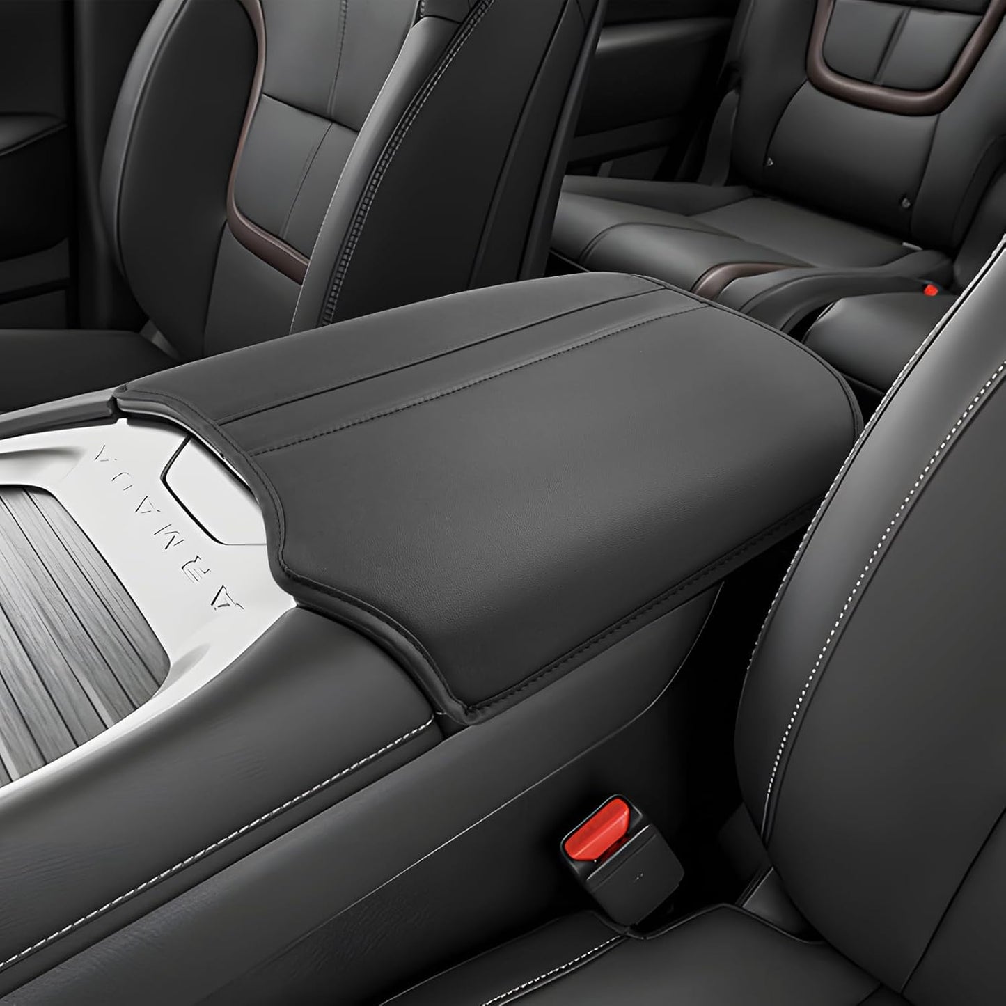 SKTU for 2025 Nissan Armada Accessories Armrest Cover for 2025+ Nissan Armada Center Console Cover Nissan Armada 2025 Accessories 2025 Armada Center Console Cushion Pad