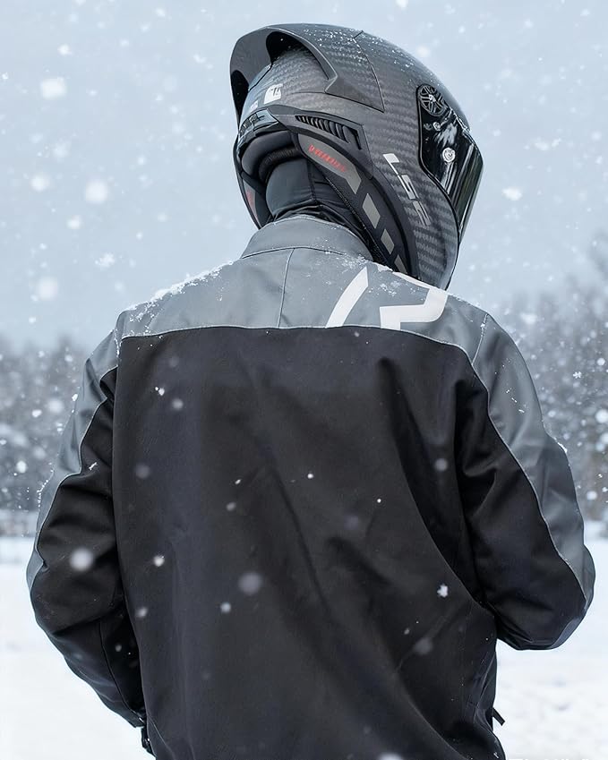 Winter Motorcycle Jacket with Armor Motorbike Riding Jacket for Men Protective Gear Removable Liner