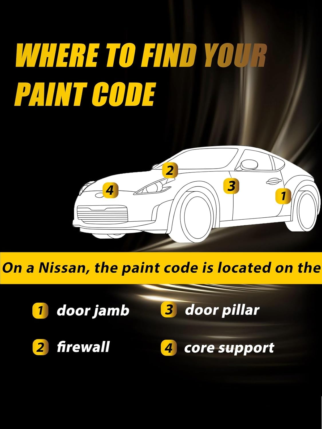 Pearl White Tricoat(QAB) Touch Up Paint Compatible with Nissan, Exact Match Car Paint Pen Automotive Scratch Repair Remover Kit Quick & Easy Solution for Vehile Chips and Nicks