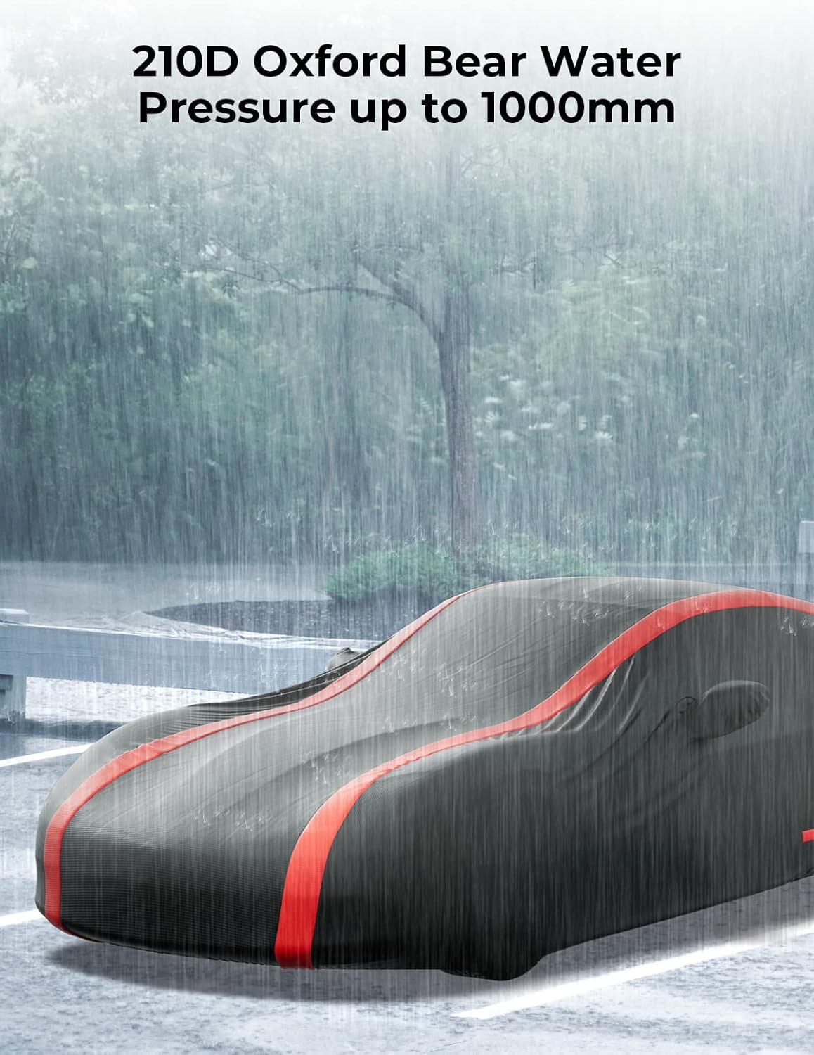 ISSYAUTO Car Cover Compatible with 2005-2013 Corvette C6 Stingray Z06 Z51, Waterproof All Weather Indoor Outdoor C6 Corvette Car Cover