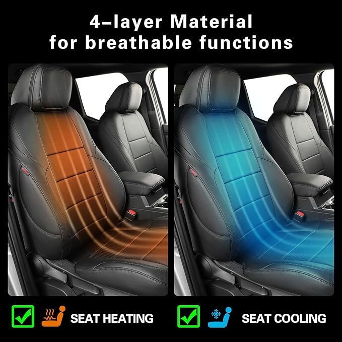 Customized 4runner Seat Covers Full Set for 2025 2026 Toyota 4Runner 7 Seats Pickup Truck Seat Cushion,Fully Covered Luxury Waterproof Leather Seat Protector,Armrest Cover Included(Black)