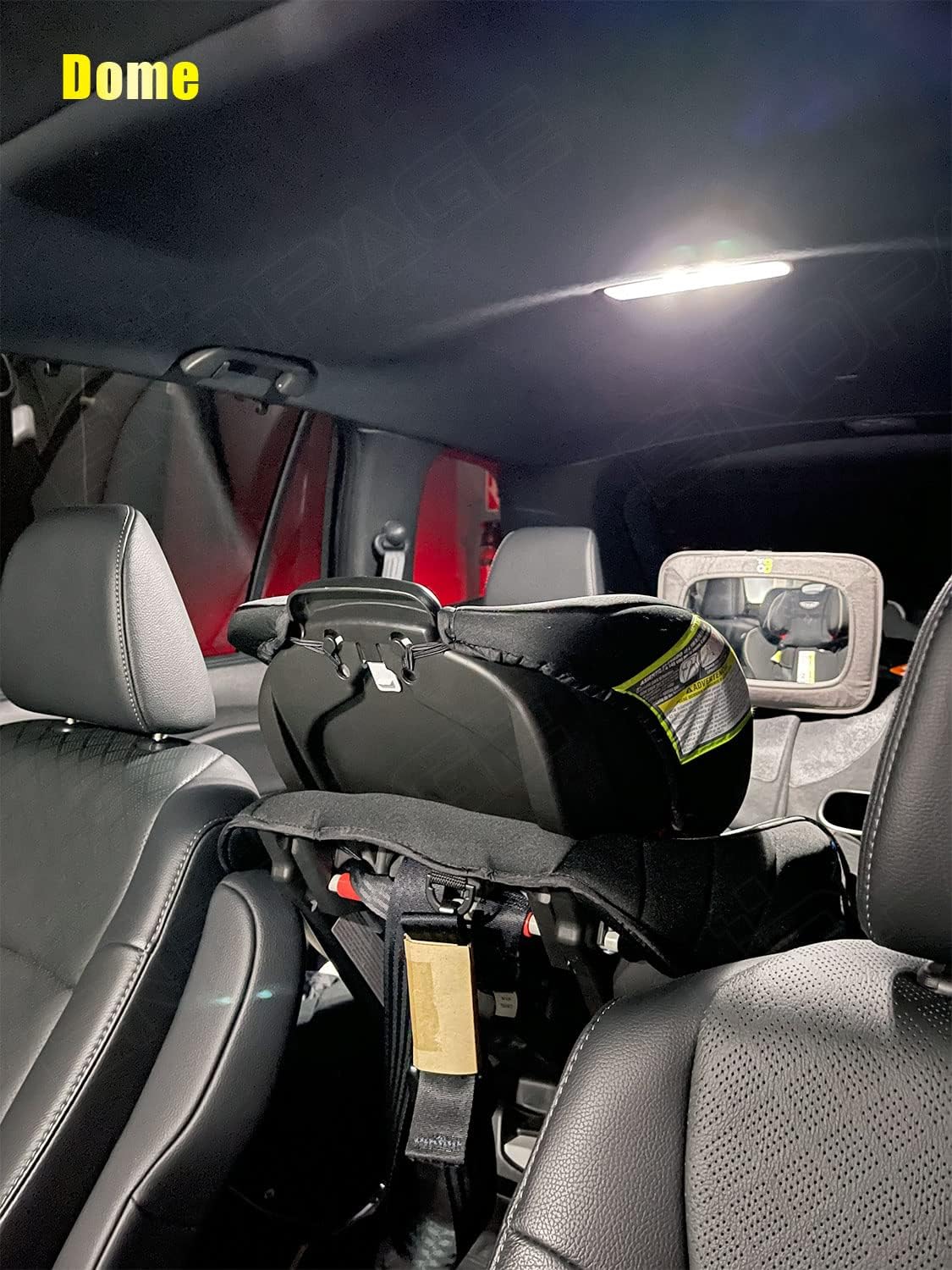 11-Pieces CRV HRV LED Interior Light Kit for Honda CR-V HR-V 2013 2014 2015 2016 2017 2018 2019 2020 2021 White 6000K Interior LED Lighting Package + License Plate Lights, Install Tool