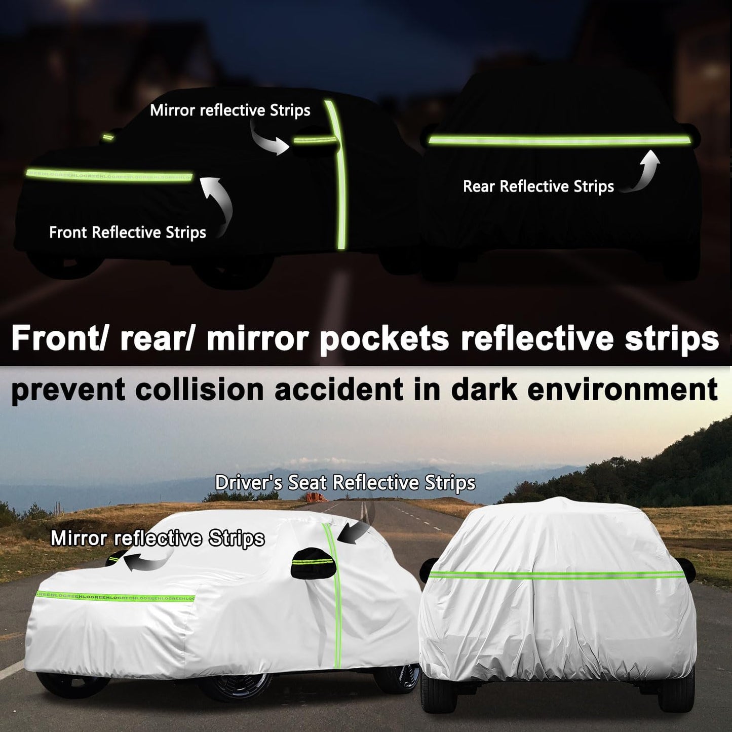 Car Cover for 2002-2025 Mini Cooper/Cooper S/Hardtop/Convertible 2-Door,Full Exterior Car Covers for Automobiles All Weather Waterproof Heavy Duty,Zipper/Cotton Rain UV Proof Custom fit【210T Taffeta】