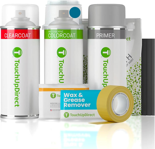 TouchUpDirect 795 Ocean Gem Compatible with Toyota Exact Match Touch Up Paint Aerosol - Platinum Kit