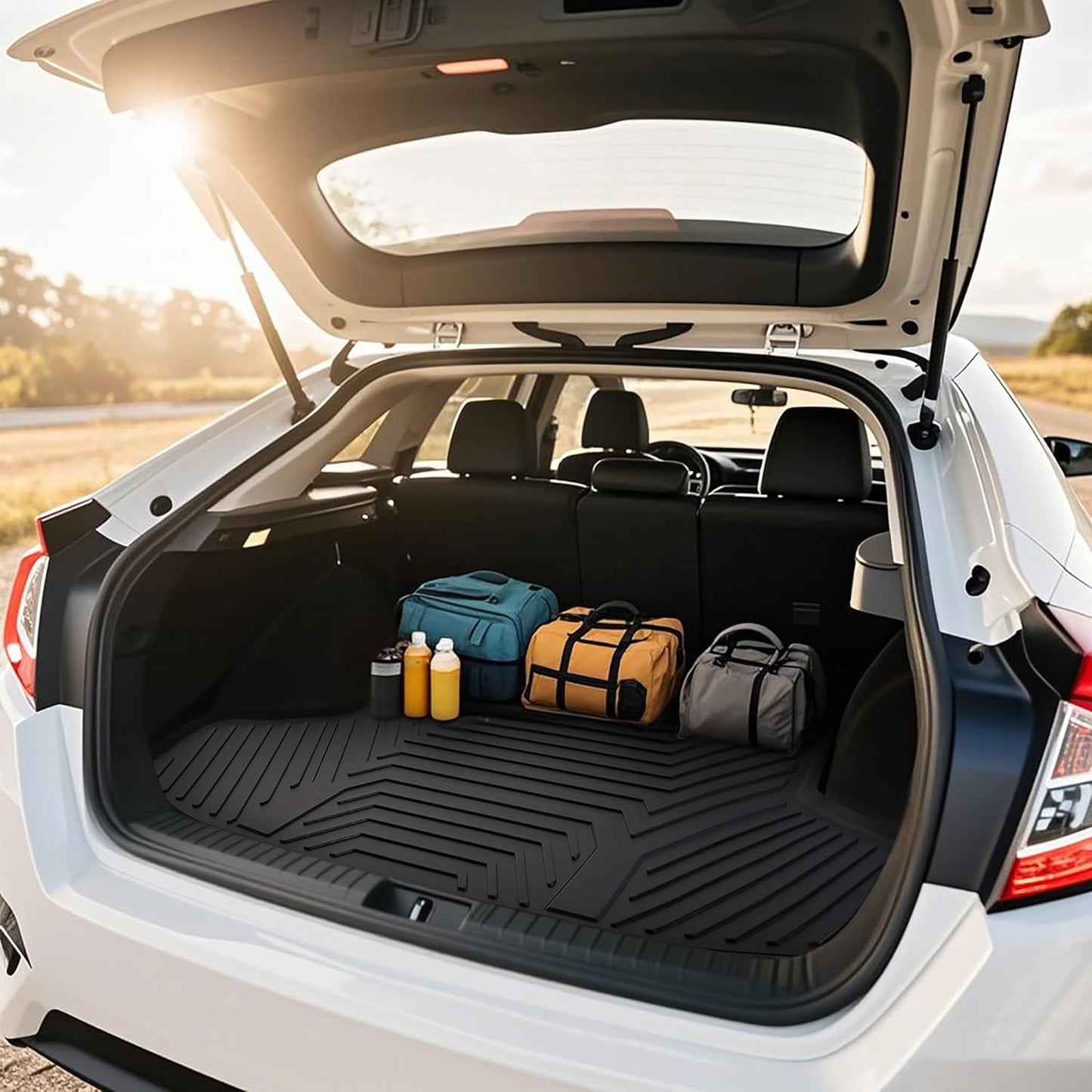 YITAMOTOR Floor Mats & Cargo Liners Fits for 2025 2026 Chevy Equinox (Not for EV), All Weather TPE Rubber Car Automotive Floor Mats Trunk Liner for Chevy Equinox Accessories