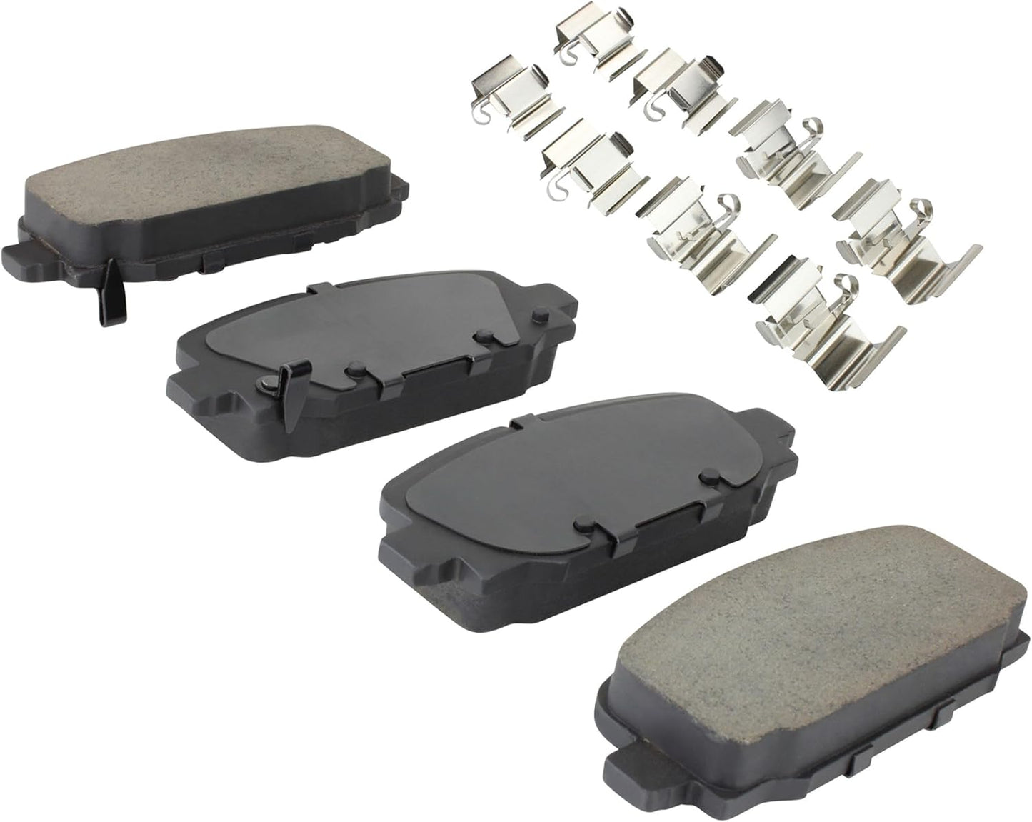 Premium Ceramic Rear Brake Pads (1001-2081C) Compatible with Jeep Compass 2021-2024